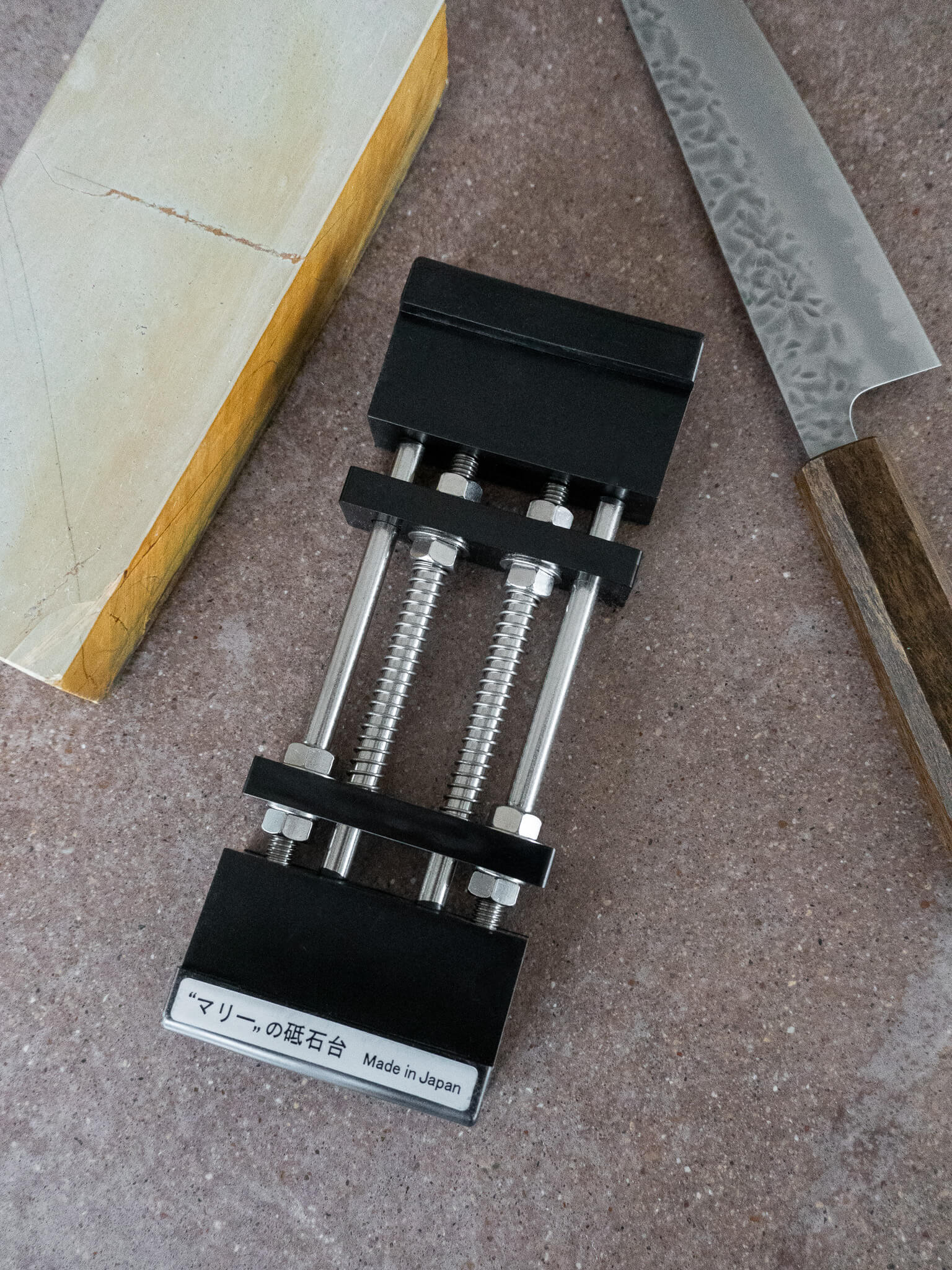 Sharpening stone holder