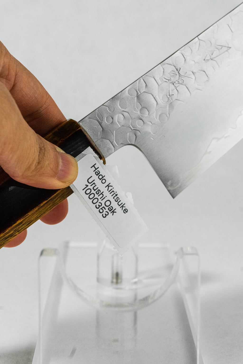 HADO Shiosai Kiritsuke // 210mm Japanese Chef Knife // Urushi Oak Handle