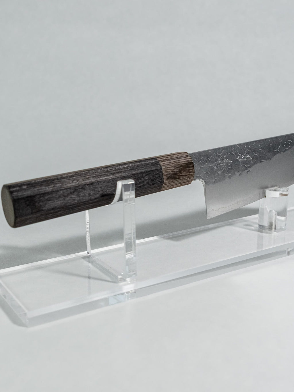 Black Pakka wood  octagonal handle of Hado Shiosai Ko-Bunka 135mm