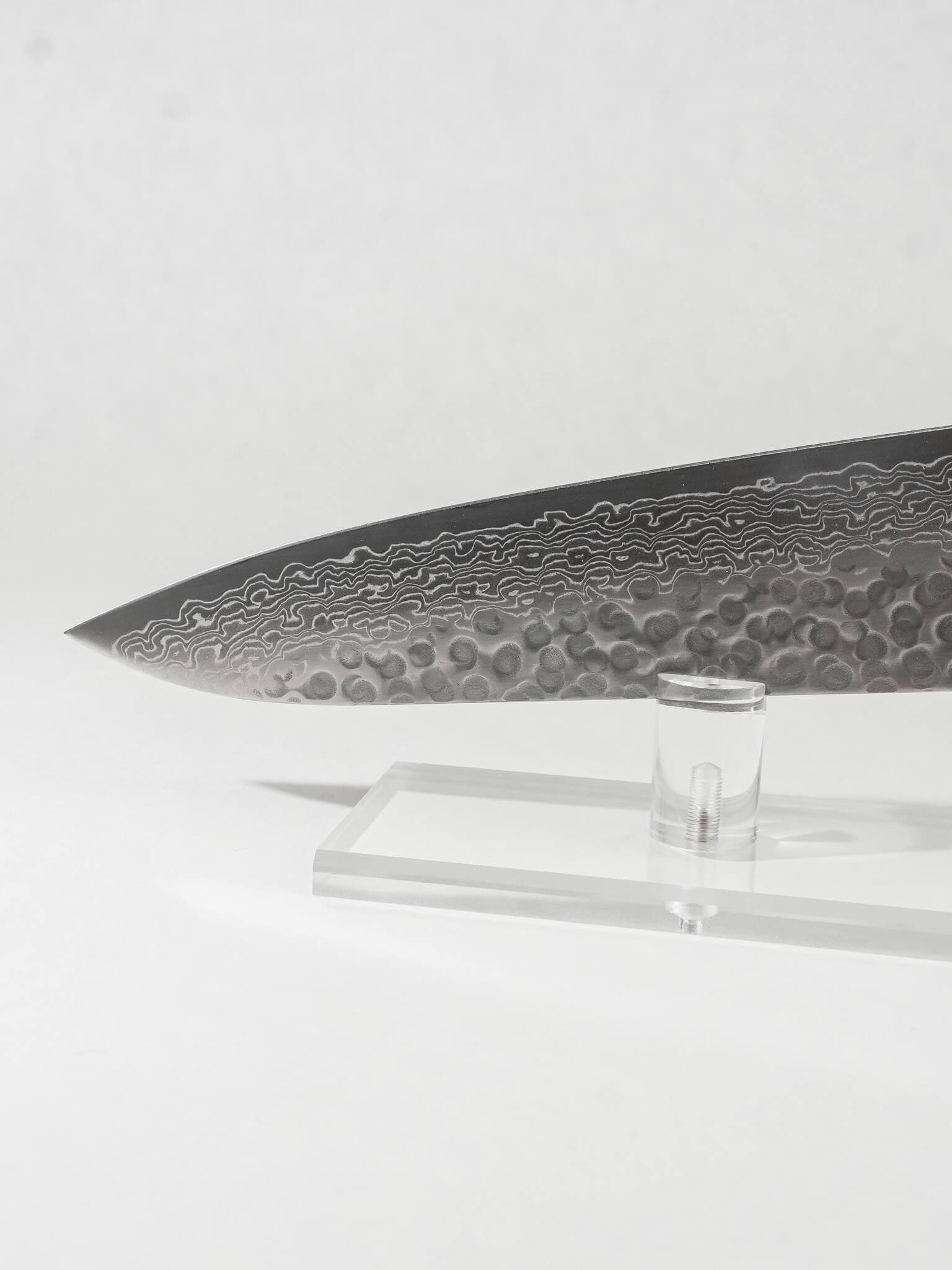 OUL 10A // Damascus Tsuchime Gyuto // 240mm