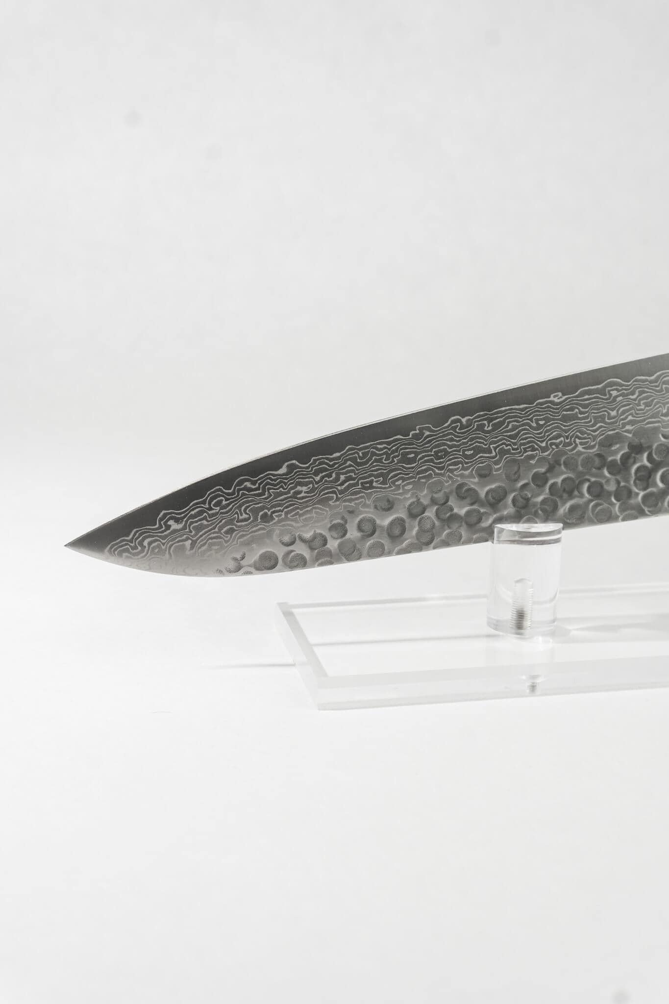 OUL 10A // Damascus Tsuchime Gyuto // 240mm
