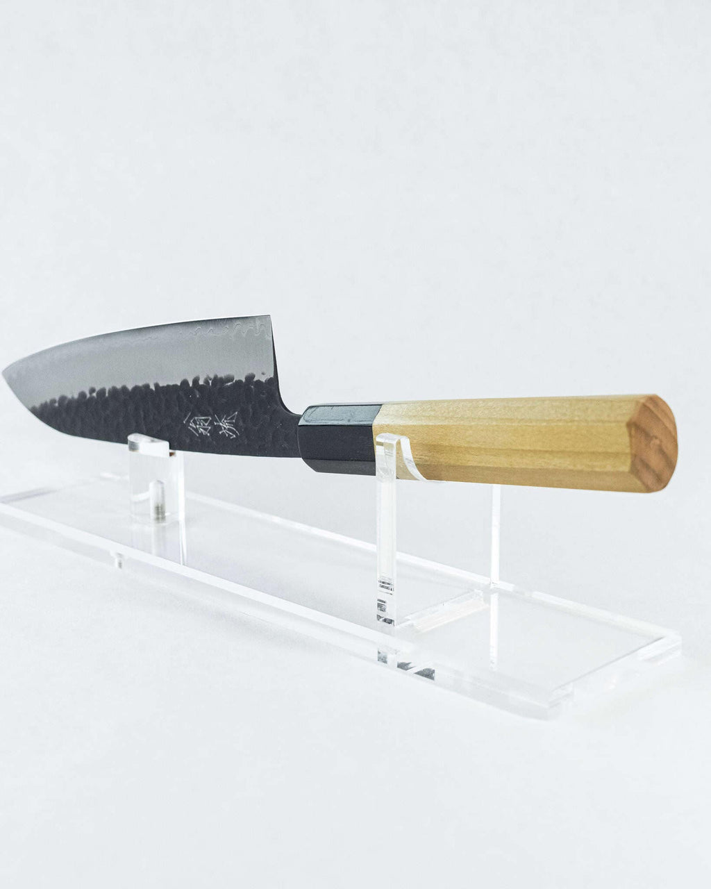 Traditional Japanese wa-handle with buffalo horn ferrule