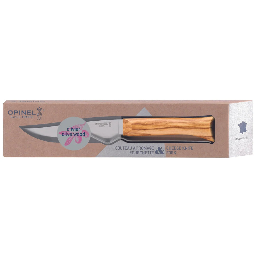Opinel // Cheese Knife Set // Olivewood