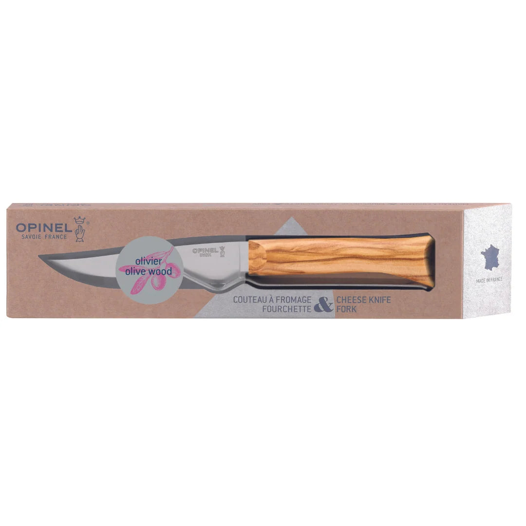 Opinel // Cheese Knife Set // Olivewood