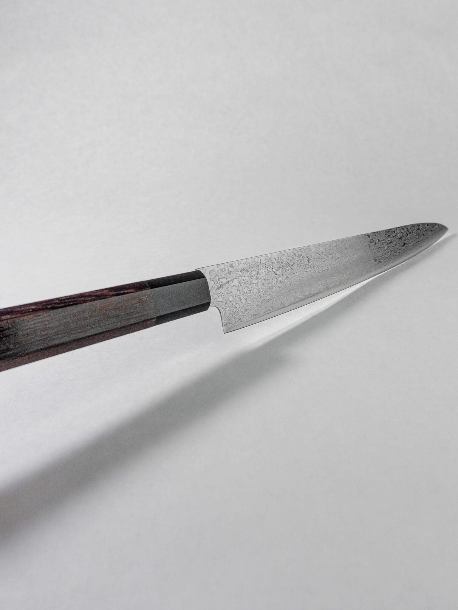 ZA-18 powdered stainless steel core in Japanese Sujihiki knife