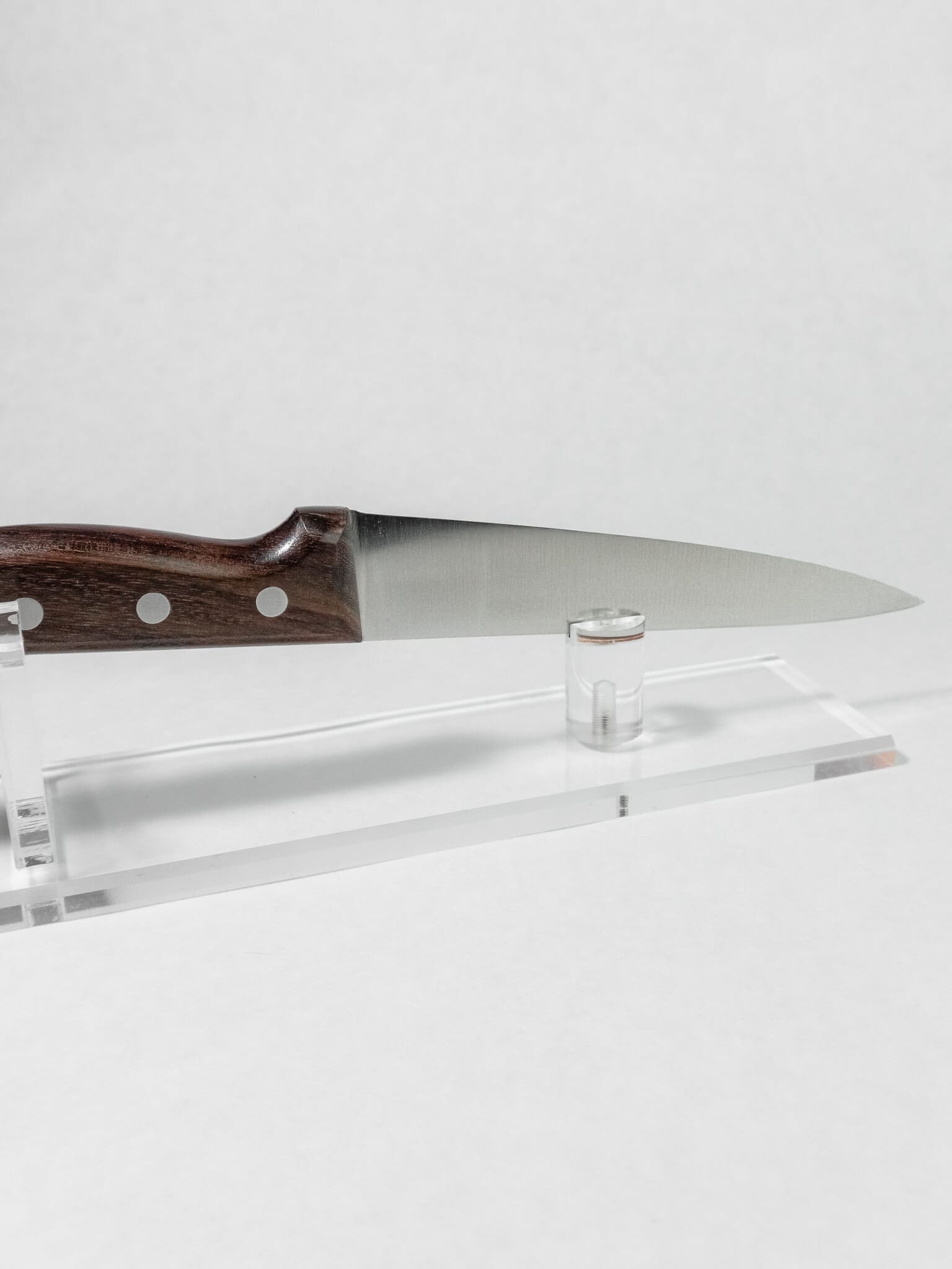 Tsunehisa Honesuki triangular blade shape close-up