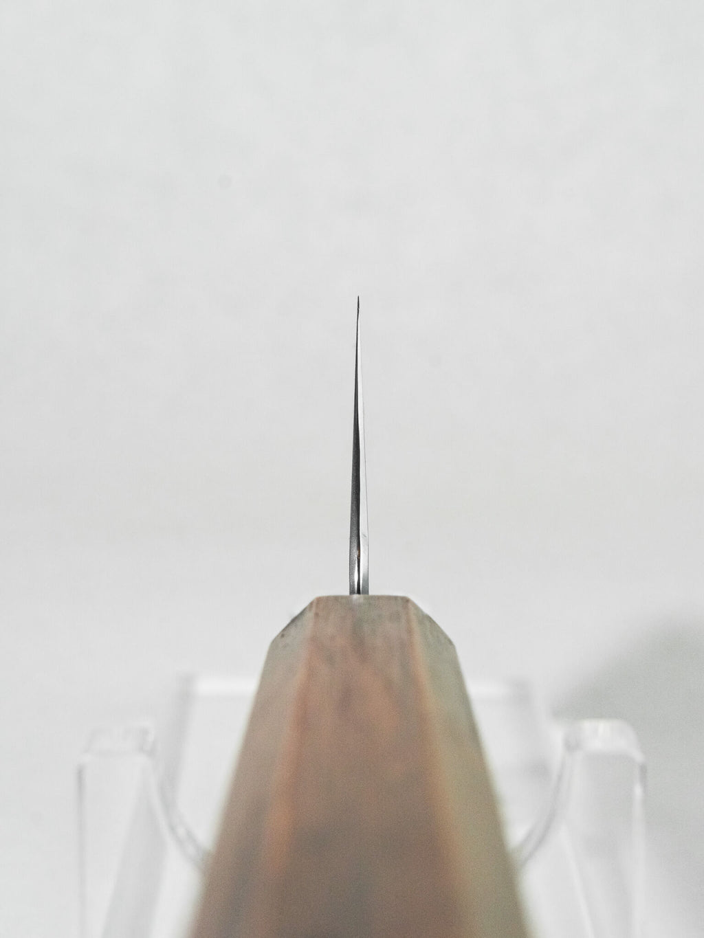 Choil detail showing thin grind and precision geometry