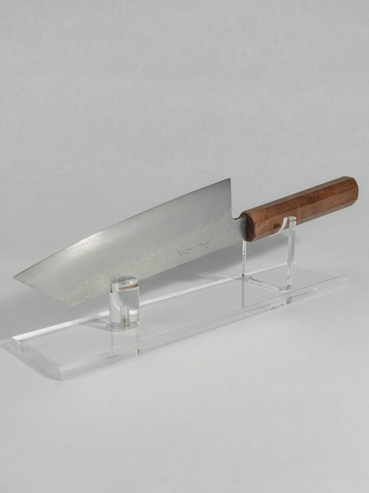 Hado Shiosai Bunka 180mm Japanese knife with SPG2 steel and a walnut handle