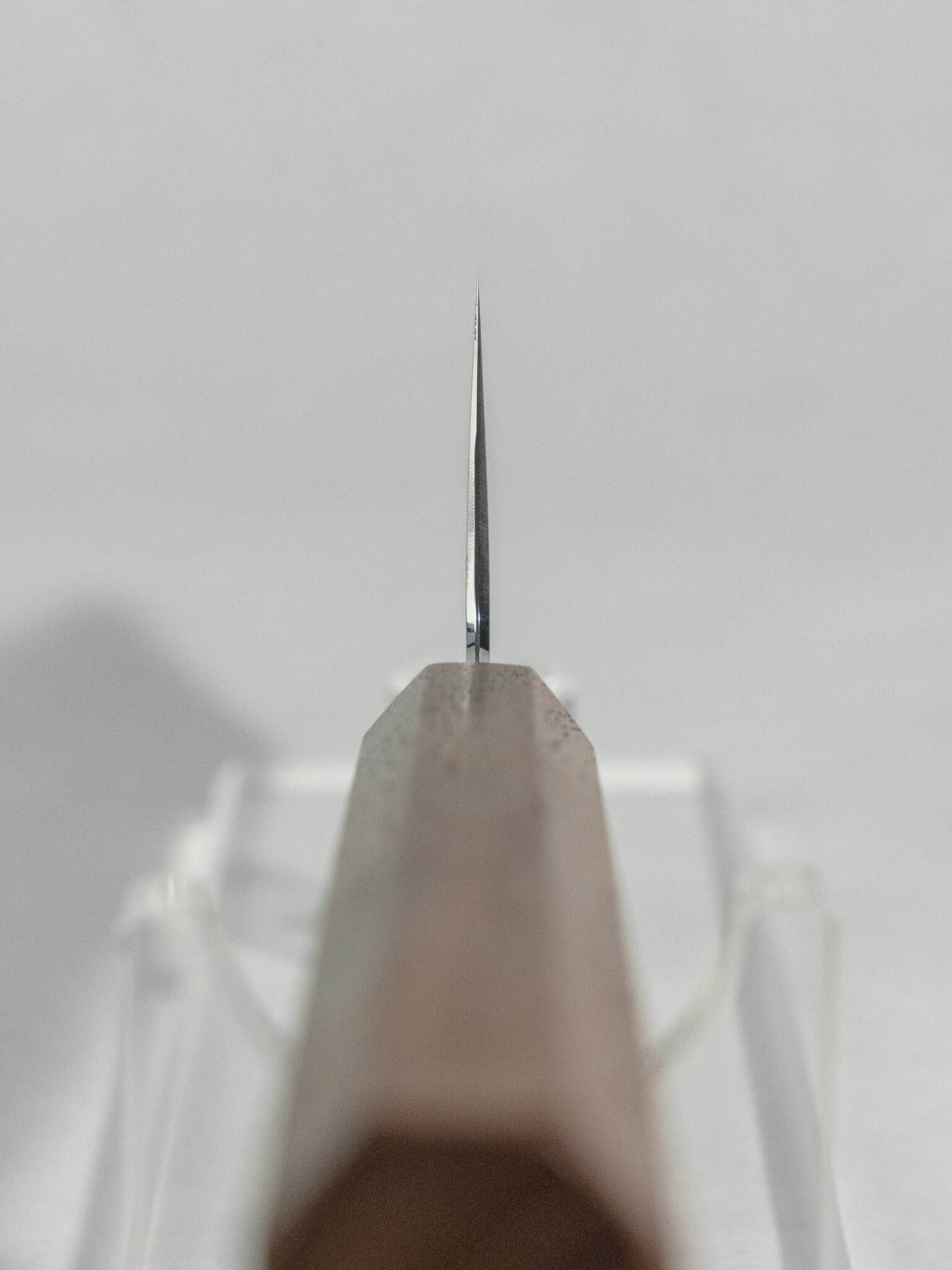 Hado Shiosai Bunka 180mm Japanese knife choil detail