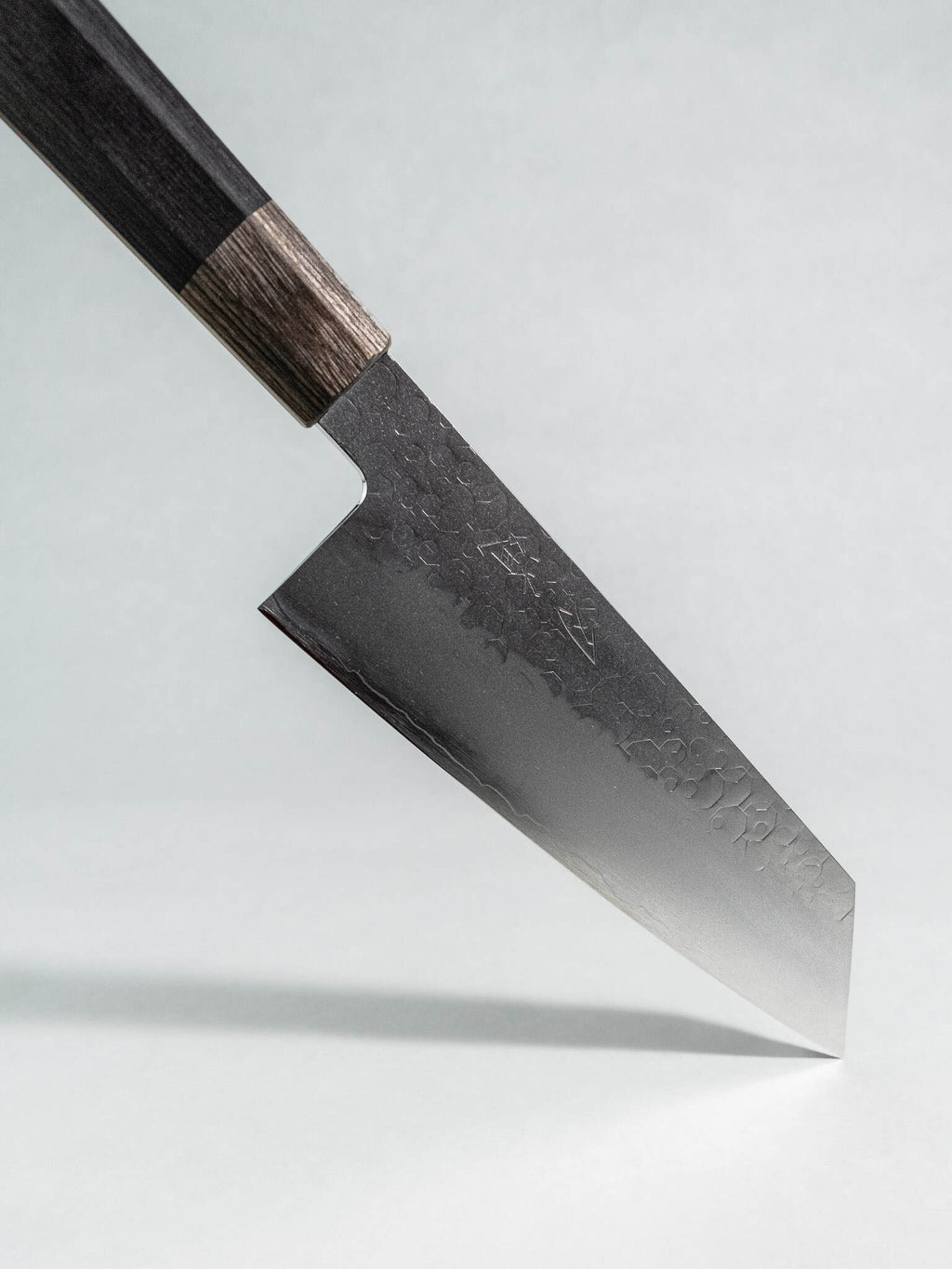 Hado Shiosai Bunka 180mm Japanese knife with polished cutting edge