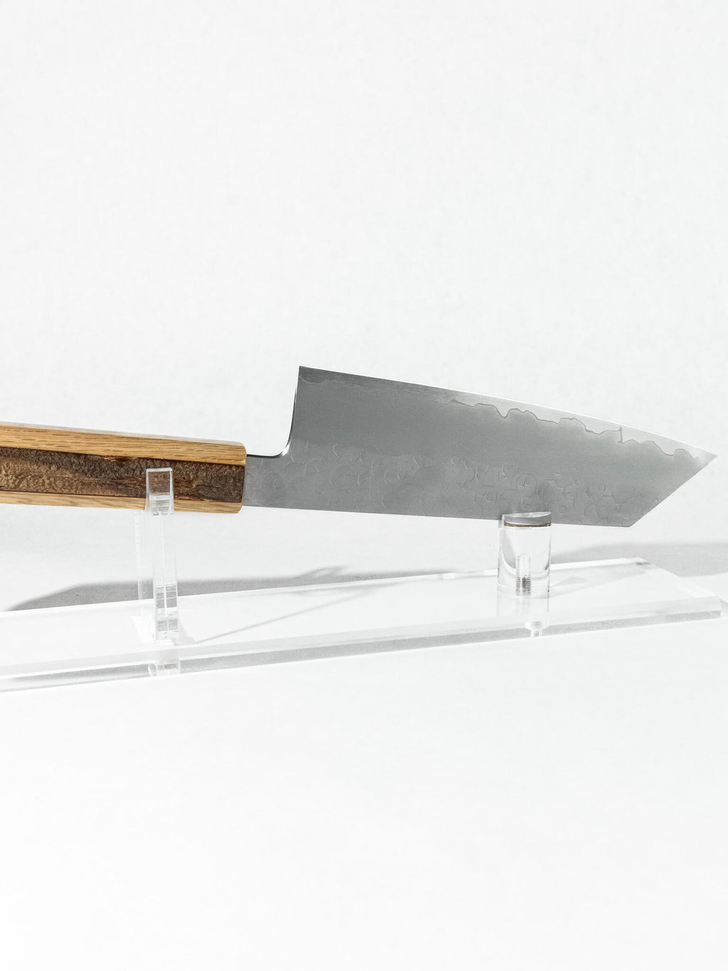 Kasumi finish and polished edge on HADO Shiosai bunka knife
