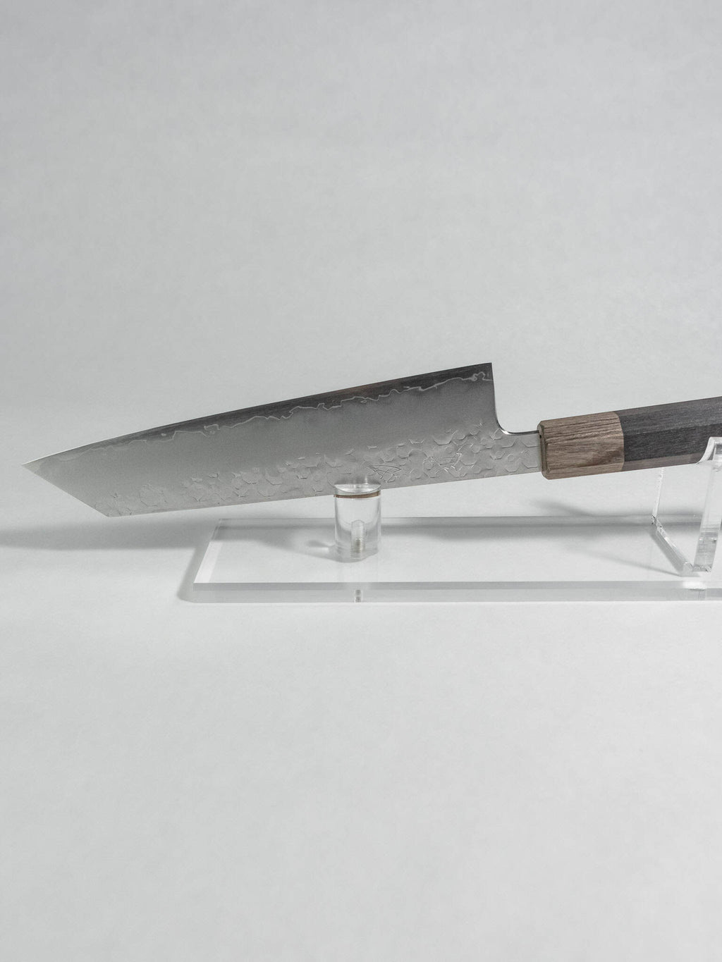 Hado Shiosai Kiritsuke 210mm Japanese knife with stainless tsuchime cladding
