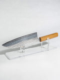 OUL 165mm Santoku knife with AUS-10A stainless steel core
