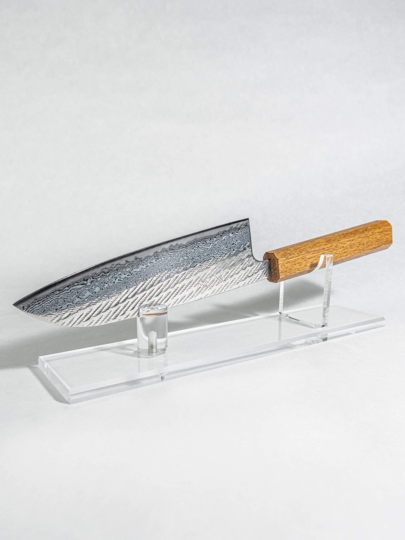 OUL 165mm Santoku knife with AUS-10A stainless steel core