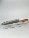 OUL Gyuto 210mm Japanese knife with Blue #2 steel and walnut handle
