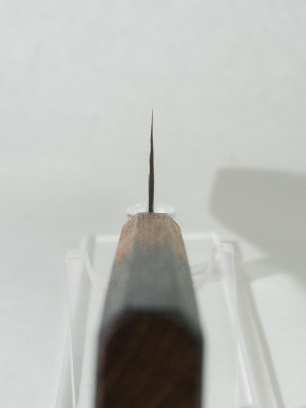 Choil view highlighting thin grind and workhorse geometry