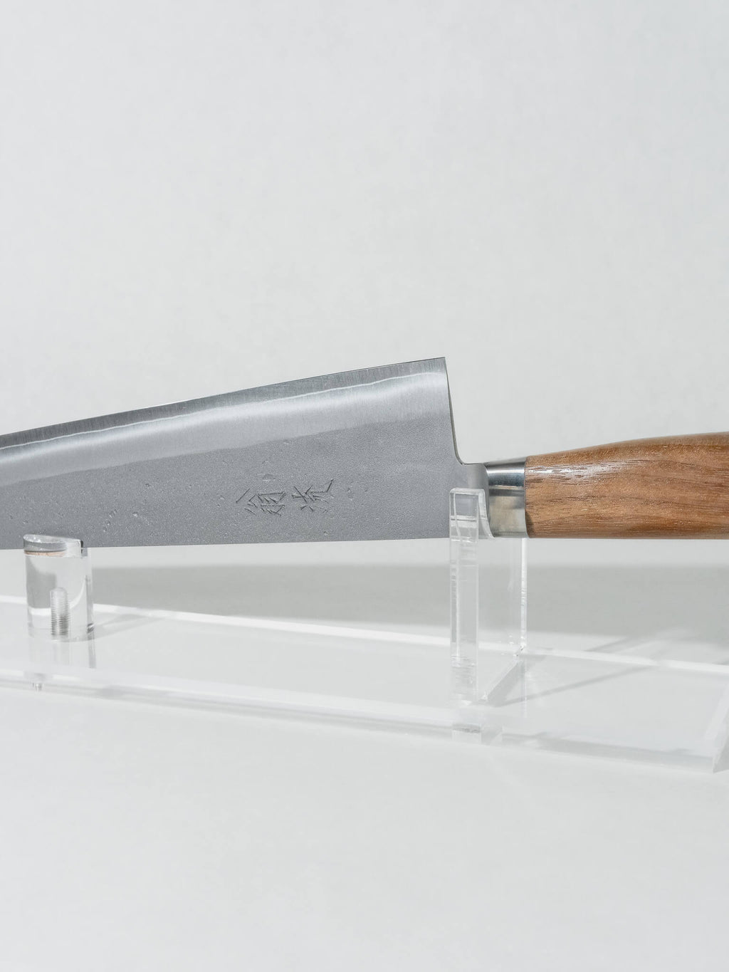 Close-up of SLD steel core with stainless nashiji cladding