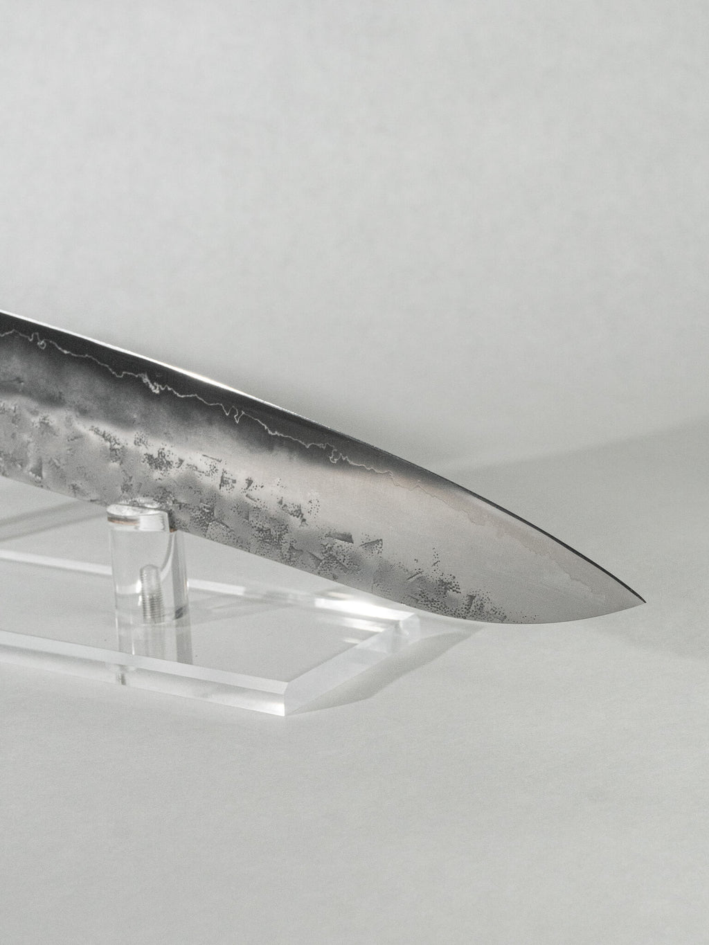 Stainless nashiji cladding with traditional pear-skin texture