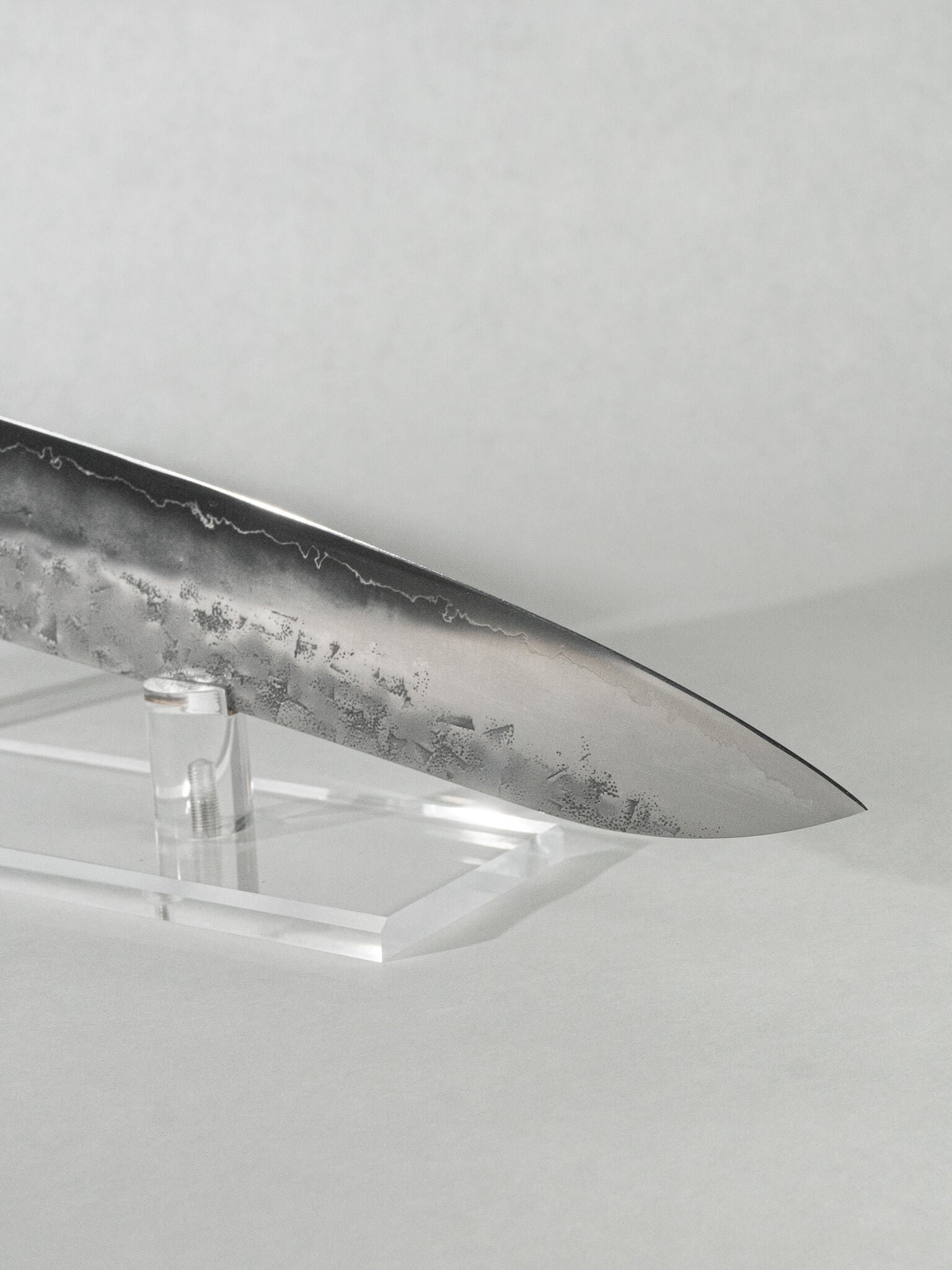 Stainless nashiji cladding with traditional pear-skin texture