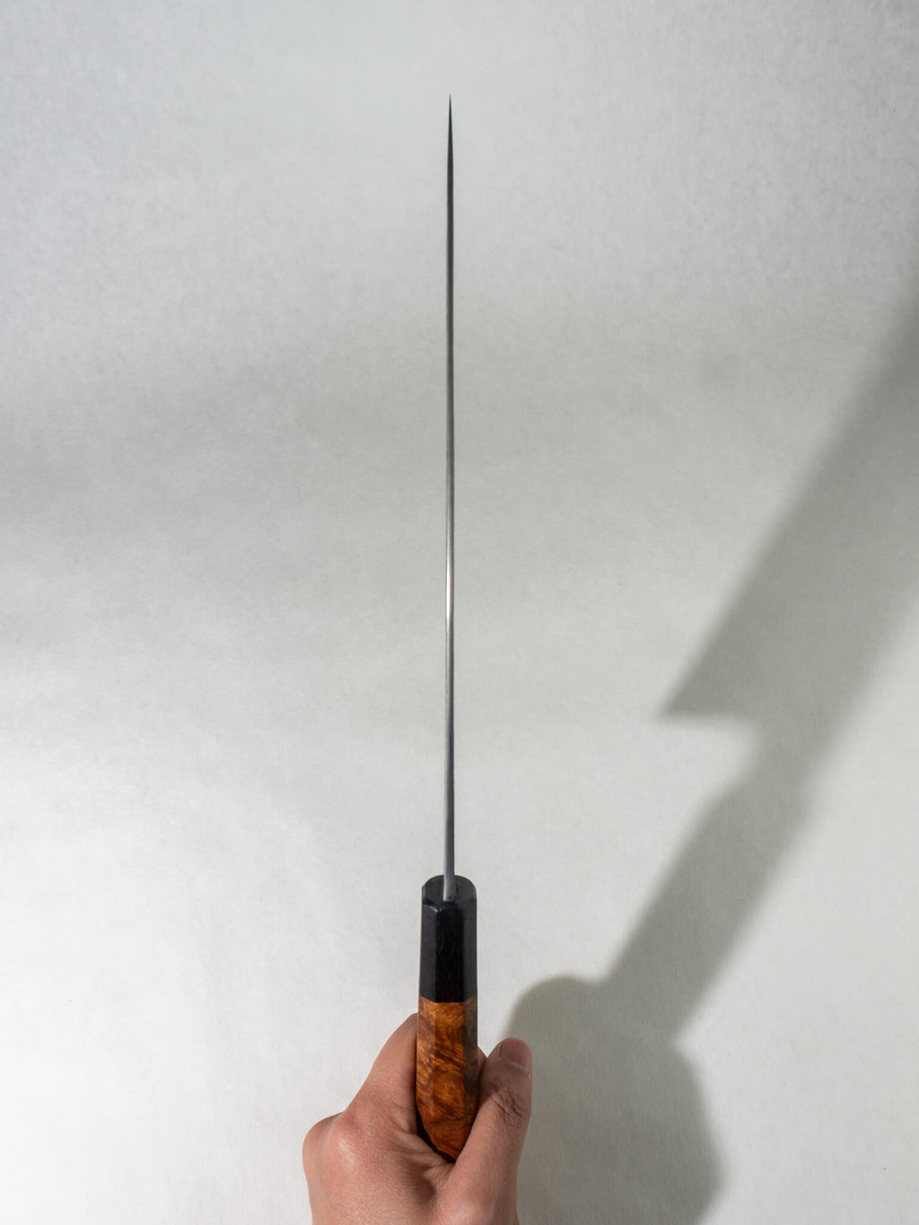 Pisau Dapur gyuto knife 230mm featuring a straight and lightweight but strong spine