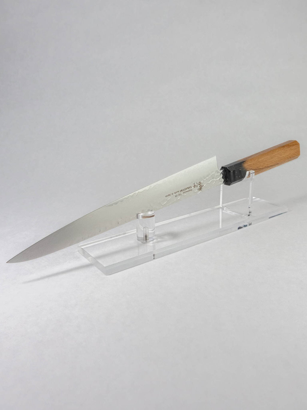 Full blade profile of Sakai Takayuki Kokushin Sujihiki 240mm