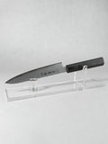 Sakai Takayuki 150mm petty/paring knife with VG-10 stainless steel core. Available online or in-store at Gudknife's Chicago location.