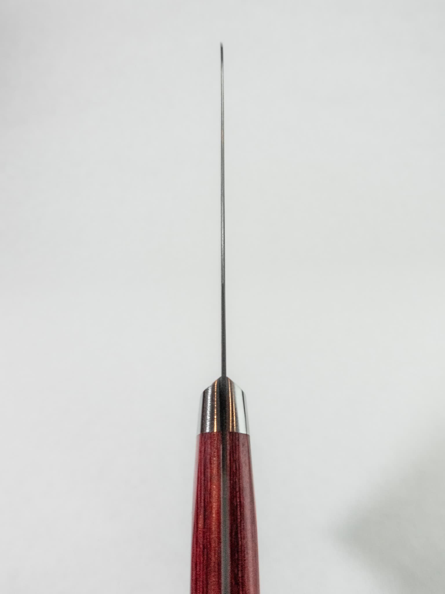 Ultra-thin edge profile of Takamura SG2 Santoku