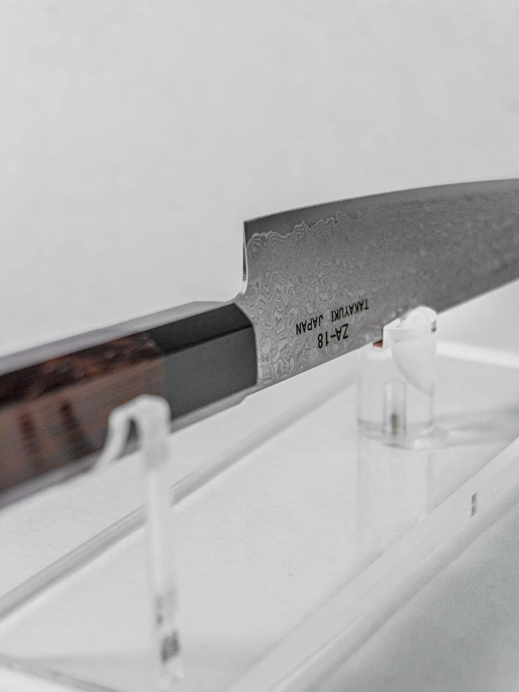 San Mai blade construction on Sakai Takayuki ZA-18 Sujihiki