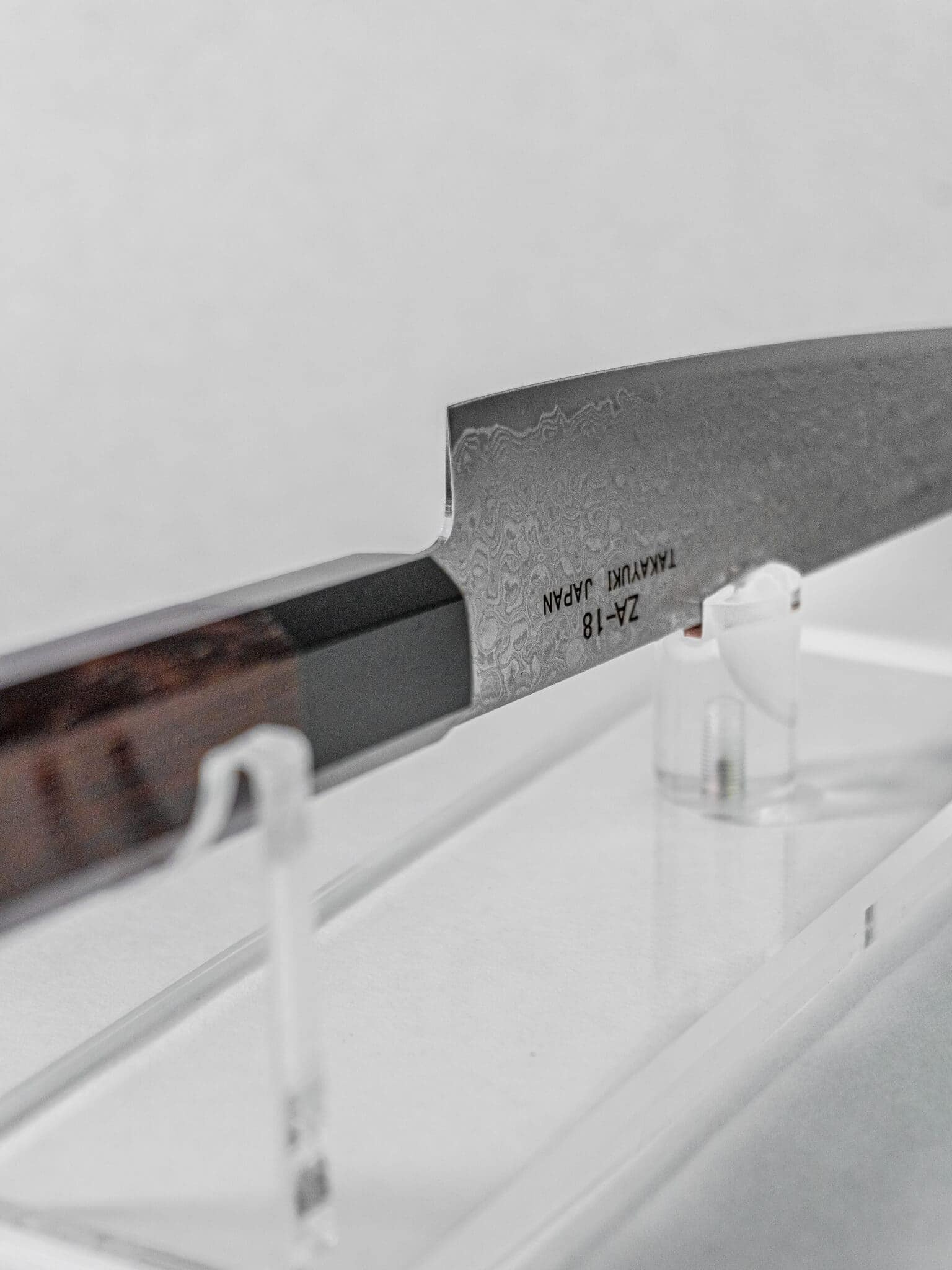 San Mai blade construction on Sakai Takayuki ZA-18 Sujihiki