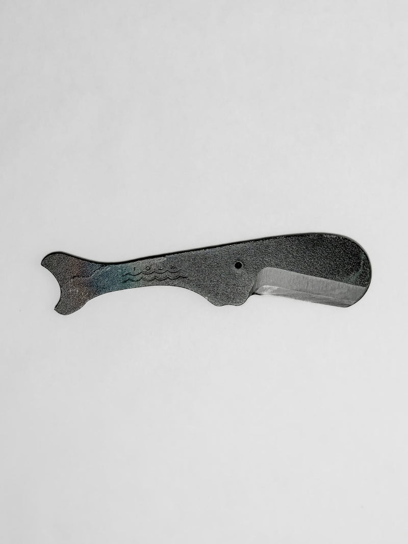 Whale-shaped Japanese utility knife by Toru Yamashita
