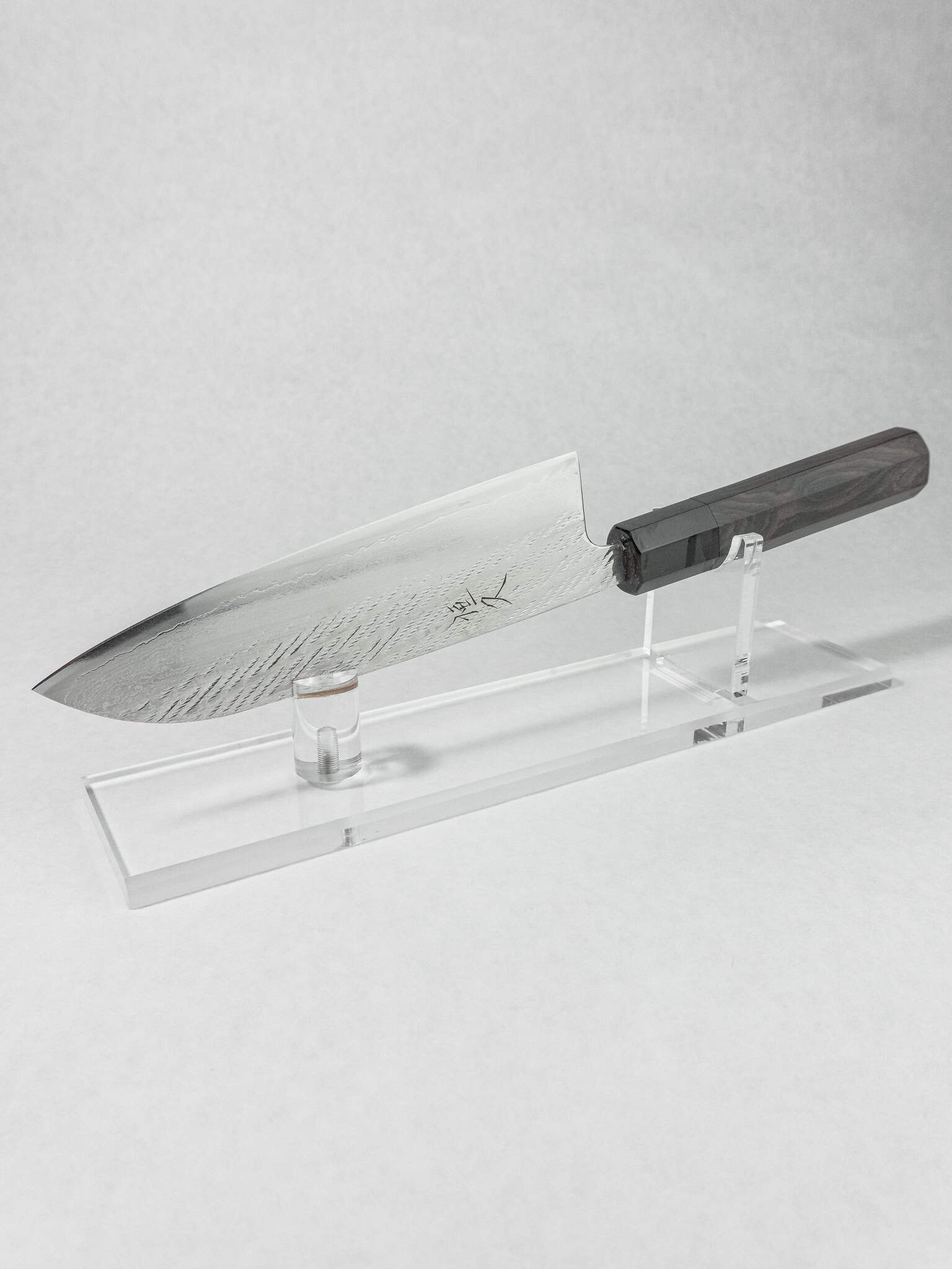 Tsunehisa Ginsan Nawame Santoku 165mm Japanese kitchen knife